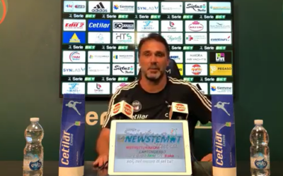 Luca D’Angelo dopo la vittoria contro i Grigi
