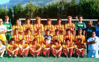 Maglie anni Ottanta: il Lecce