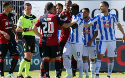 Il passato dell’arbitro Minelli