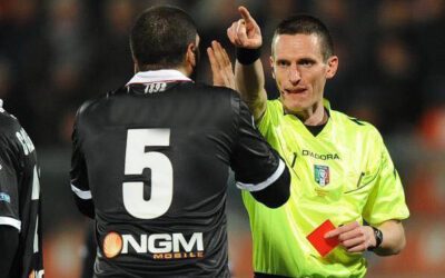 L’arbitro della partita con l’Ascoli