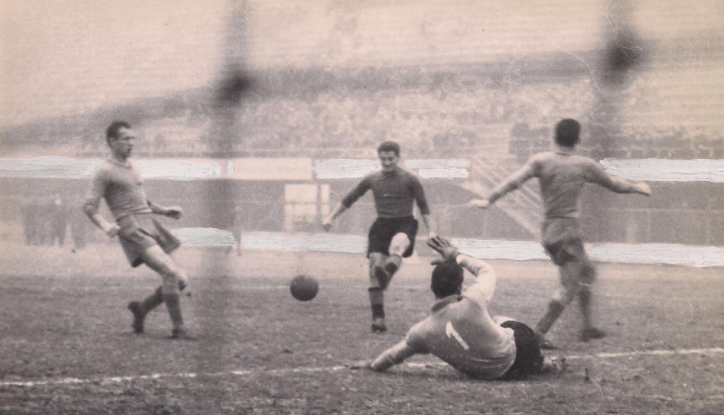 Quando i Grigi sconfissero la Nazionale italiana