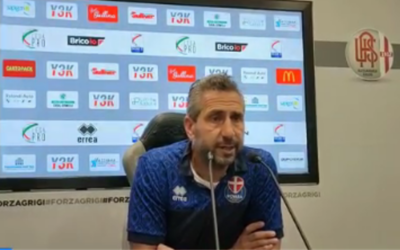 Le dichiarazioni di mister Cevoli nel post gara