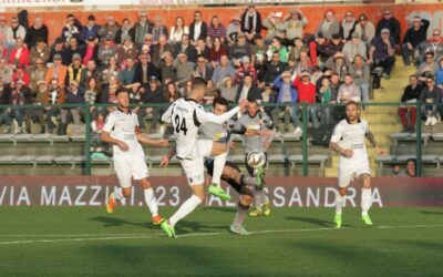 I Grigi vista da “L’Unione Sarda”. “Olbia sconfitta ad Alessandria in 2′: debutto amaro per Tiribocchi”