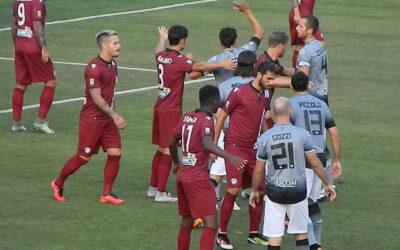 Nel primo tempo l’Arezzo meritava il vantaggio, poi nell’unico errore è stato punito nella ripresa