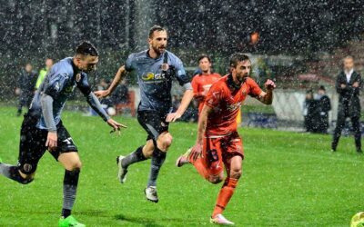 A Pistoia, nel primo tempo ci sono solo i Grigi in campo