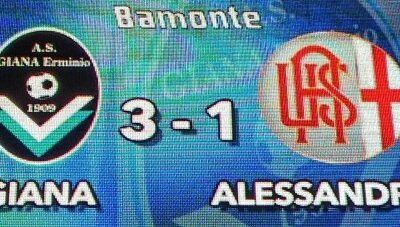 Coppa Italia: Alessandria eliminata dalla Giana Erminio