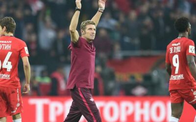 L’ex grigio Carrera diventa Zar: il suo Spartak Mosca campione di Russia