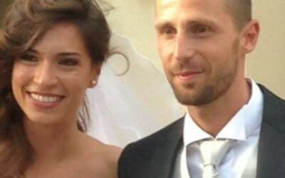 Cazzola e la bellissima Miss Sardegna diventata sua moglie