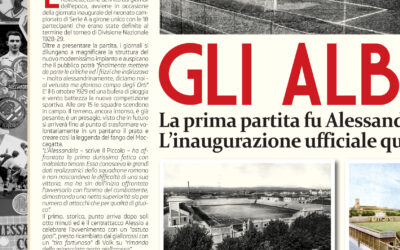 Gli albori dello stadio Moccagatta