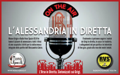 I Grigi in diretta su RVS 93.8 grazie a Museo Grigio